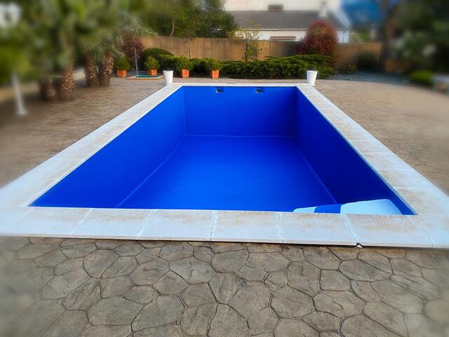 reparación de piscinas pintura - diamond brite chile